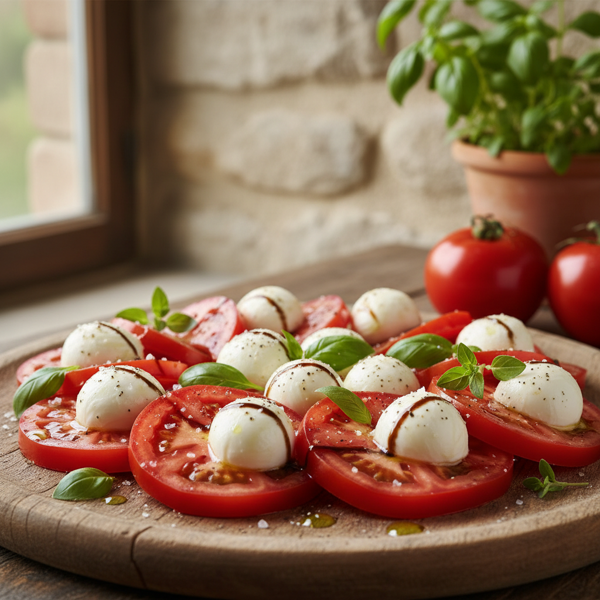 Gourmet Tomato & Bocconcini Delight recipe