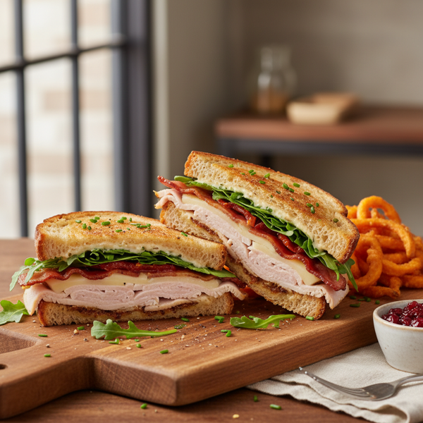 Gourmet Turkey Bacon Melts recipe