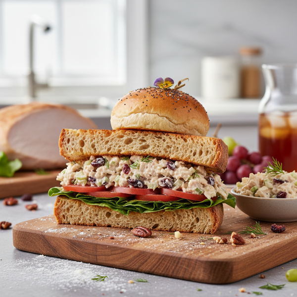 Gourmet Turkey Salad Sandwich recipe