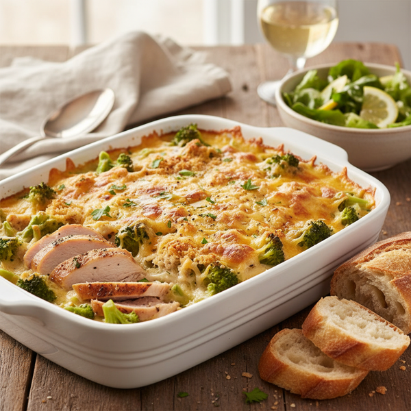 Gourmet Turkey and Broccoli Divan recipe