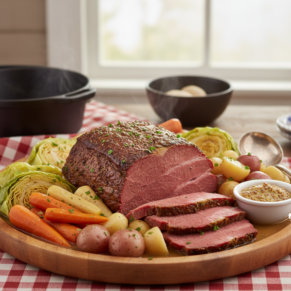 Grammie Bea's Classic New England Boiled Dinner recipe