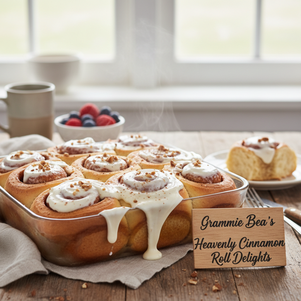 Grammie Bea's Heavenly Cinnamon Roll Delights recipe