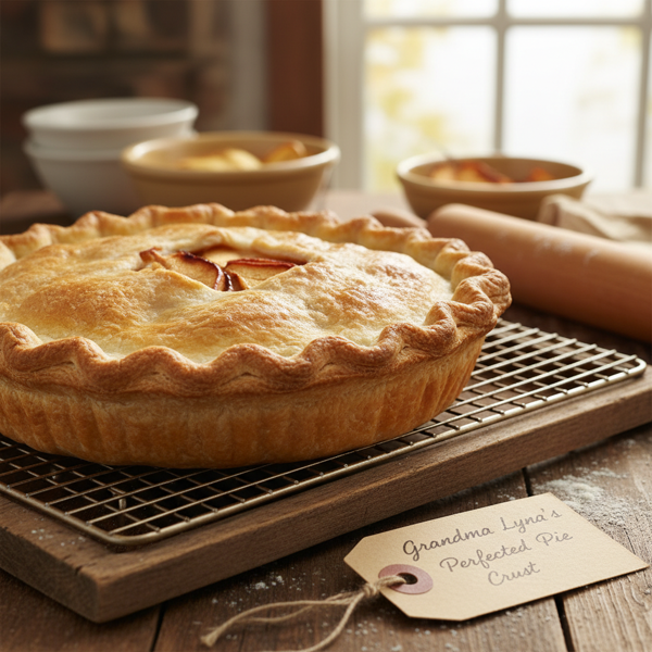 Grandma Lyna's Perfected Pie Crust recipe