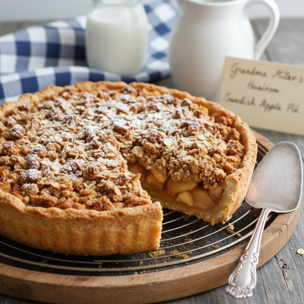 Grandma Miller's Heirloom Swedish Apple Pie recipe