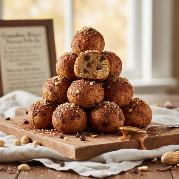 Grandma Rita's Decadent Peanut Butter Bliss Balls recipe