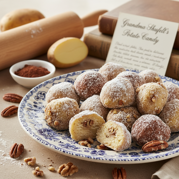 Grandma Shufelt's Delightful Potato Candy recipe