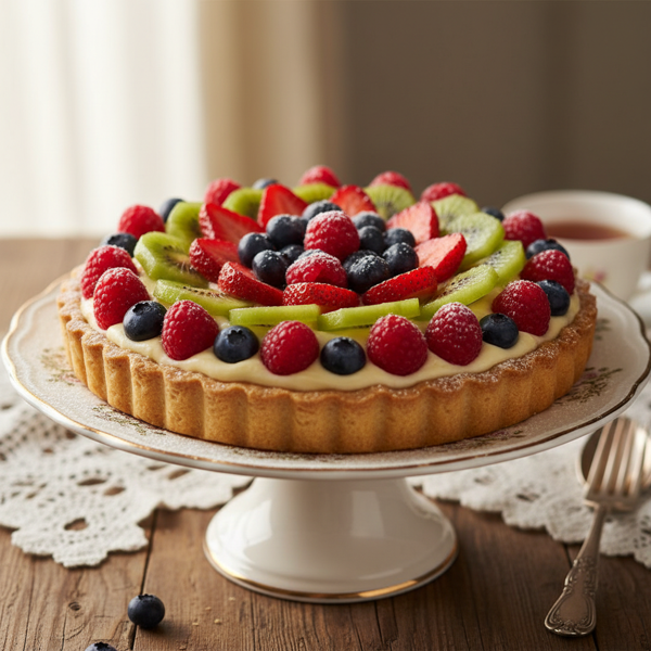 Grandma's Celebration Fruit Tart recipe