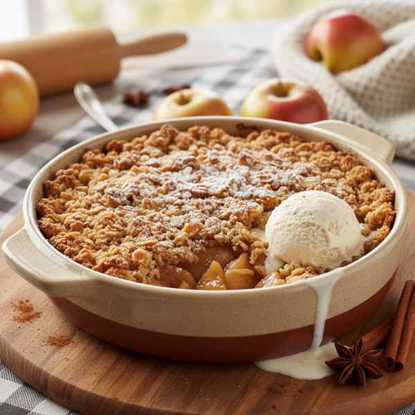 Grandma's Classic Apple Crisp Delight recipe