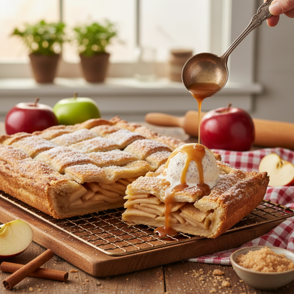 Grandma's Classic Apple Slab Pie recipe