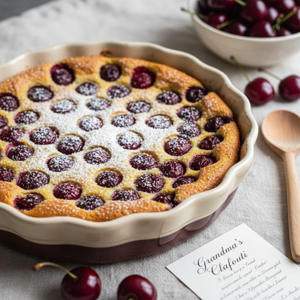 Grandma's Classic French Clafouti recipe