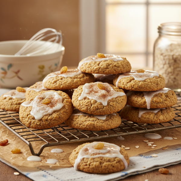 Grandma's Classic Iced Oatmeal Delights recipe