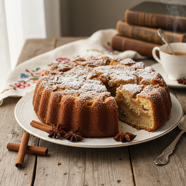 Grandma's Classic Jewish Apple Cake recipe