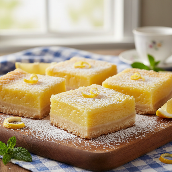 Grandma's Classic Lemon Delight Bars recipe