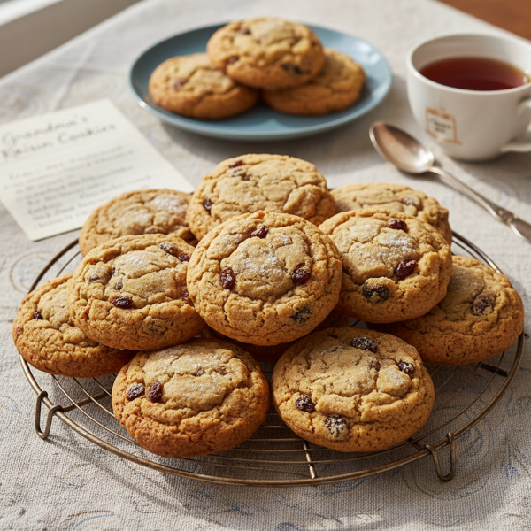 Grandma's Classic Raisin Cookies recipe