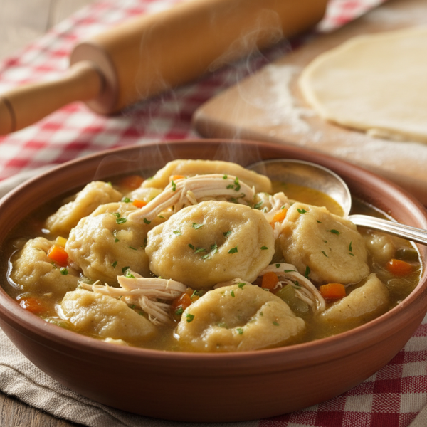 Grandma's Classic Rolled Dumplings recipe