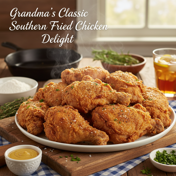 Grandma's Classic Southern Fried Chicken Delight recipe