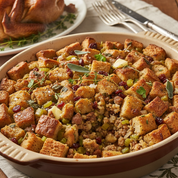 Grandma's Classic Thanksgiving Stuffing recipe
