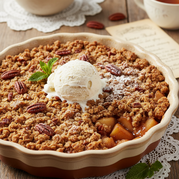 Grandma's Delightful Apple Crisp recipe
