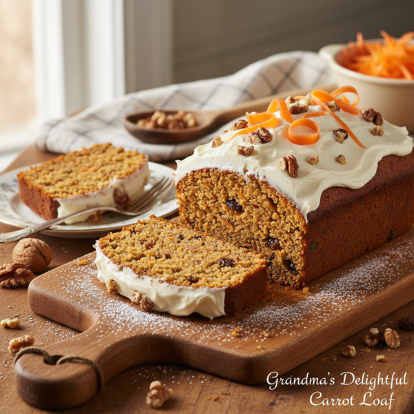 Grandma's Delightful Carrot Loaf recipe
