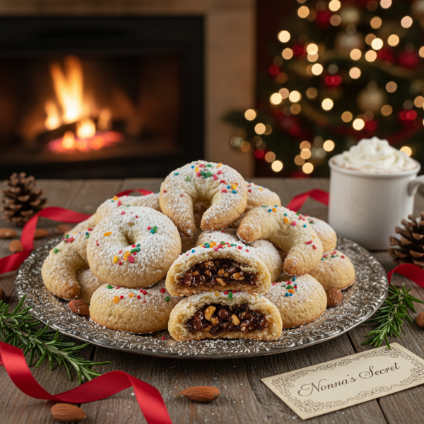 Grandma's Festive Italian Filled Cookies recipe
