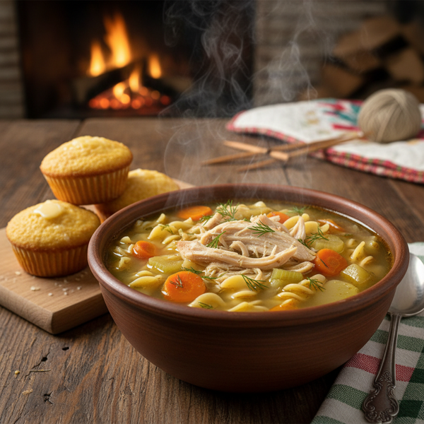 Grandma's Hearty Chicken Soup recipe