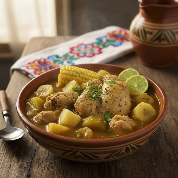 Grandma's Hearty Panamanian Sancocho recipe