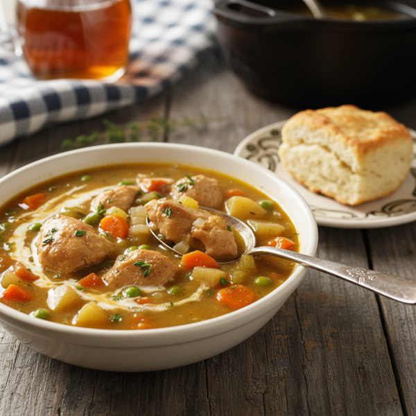Grandma’s Hearty Southern Chicken Stew recipe