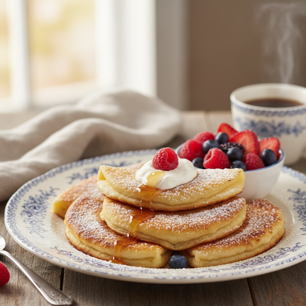 Grandma's Heavenly Cheese Blintzes recipe