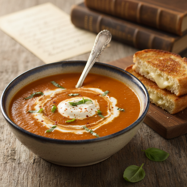 Grandma's Heirloom Creamy Tomato Bisque recipe