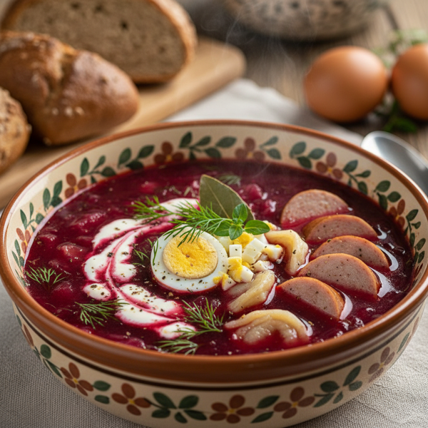 Grandma's Polish Easter Borscht recipe