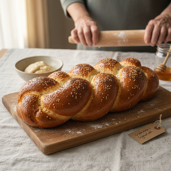 Grandma's Signature Challah recipe
