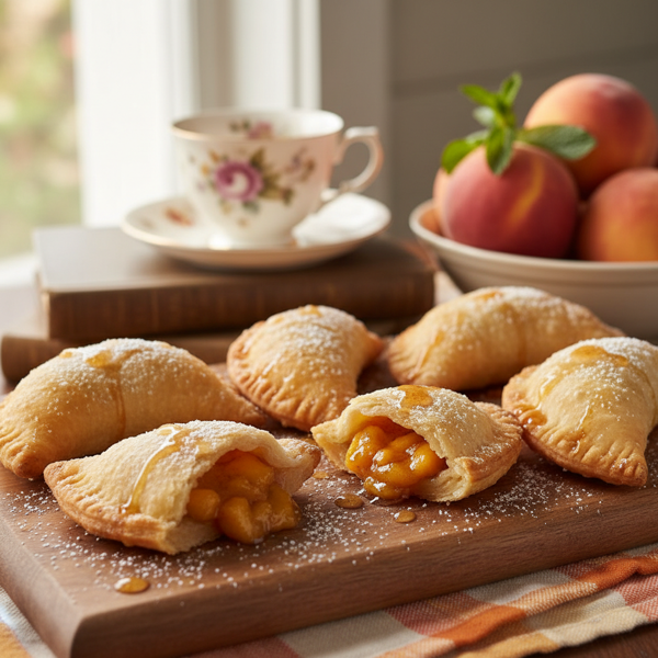 Grandma's Southern Fried Peach Hand Pies recipe