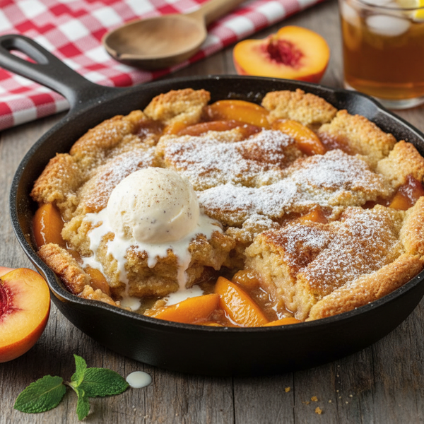 Grandma's Southern Peach Delight recipe