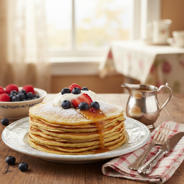 Grandma's Swedish Delight Pancakes recipe