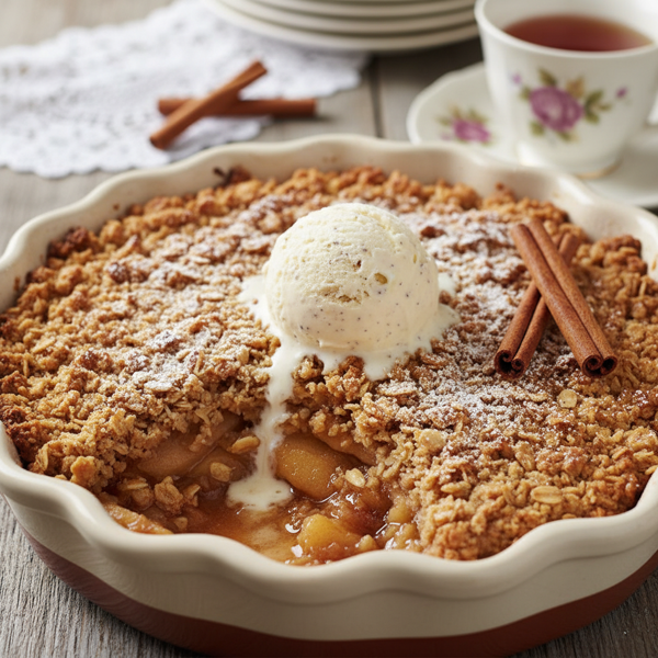 Grandma’s Timeless Apple Crisp Delight recipe