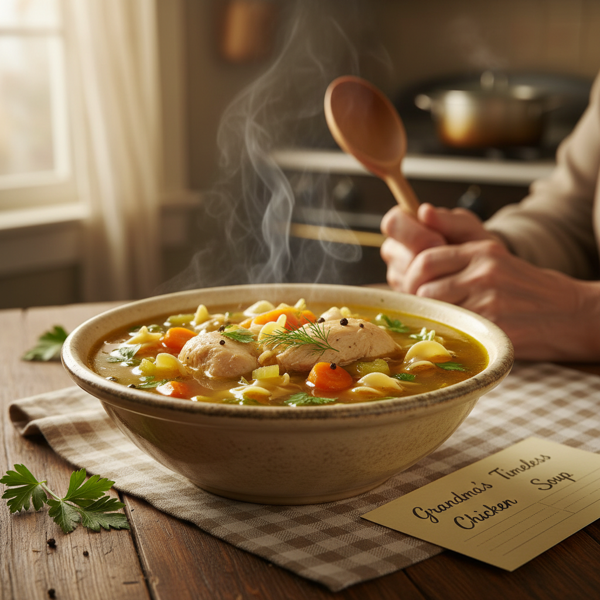 Grandma's Timeless Chicken Soup recipe