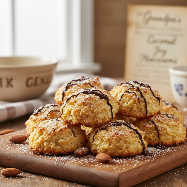 Grandpa's Coconut Joy Macaroons recipe