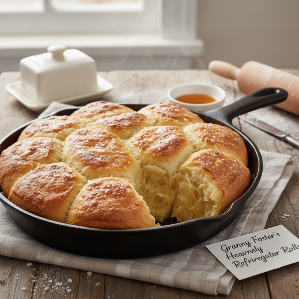 Granny Foster's Heavenly Refrigerator Rolls recipe