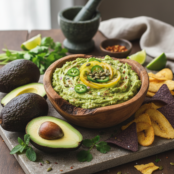 Green Harmony Guacamole recipe