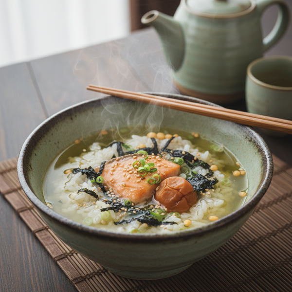 Green Tea Infused Rice Bowl (Ocha-Zuke) recipe