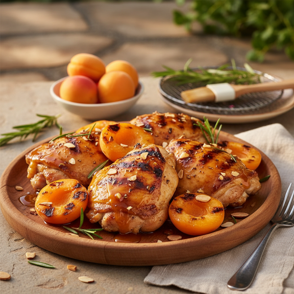 Grilled Apricot-Glazed Chicken Delight recipe