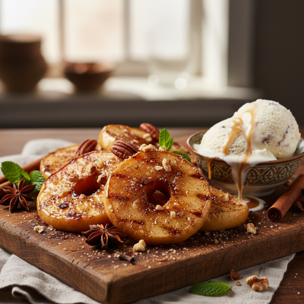 Grilled Cinnamon-Spiced Apple Delight recipe