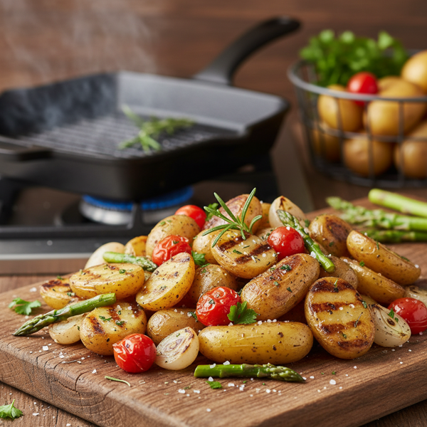 Grilled Fingerling Potato Medley recipe