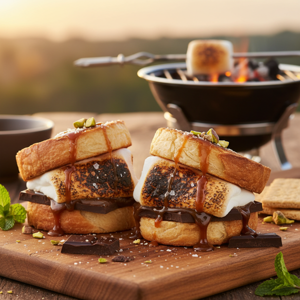 Grilled Gourmet S'mores Delight recipe