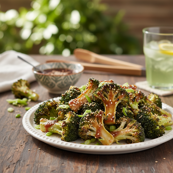 Grilled Teriyaki Broccoli Delight recipe