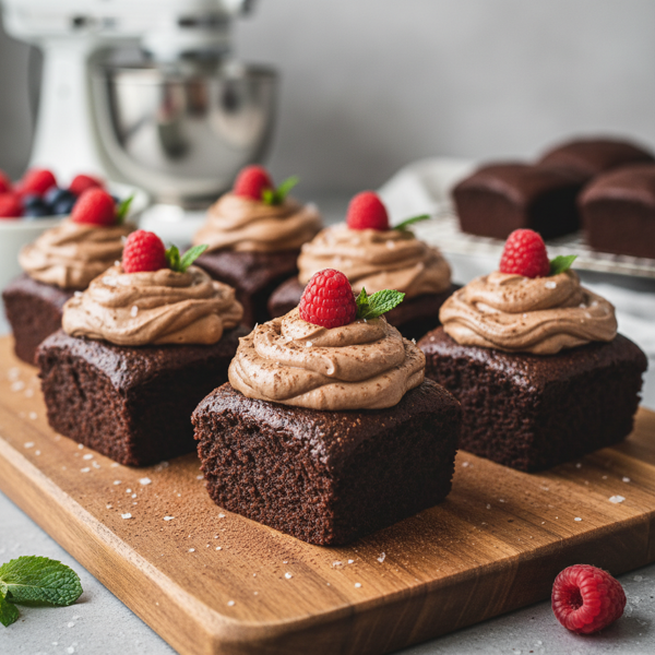 Guilt-Free Chocolate Cupcake Brownies recipe