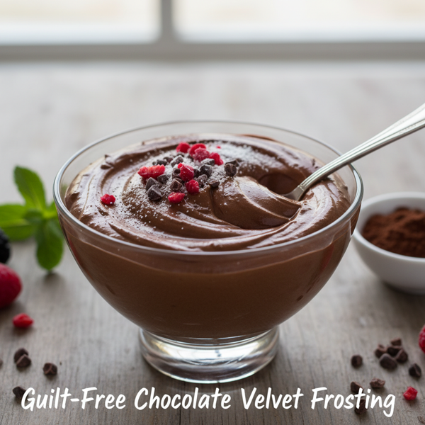 Guilt-Free Chocolate Velvet Frosting recipe