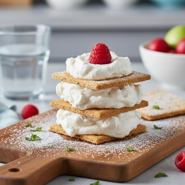 Guilt-Free Frozen Whipped Cream Sandwiches recipe