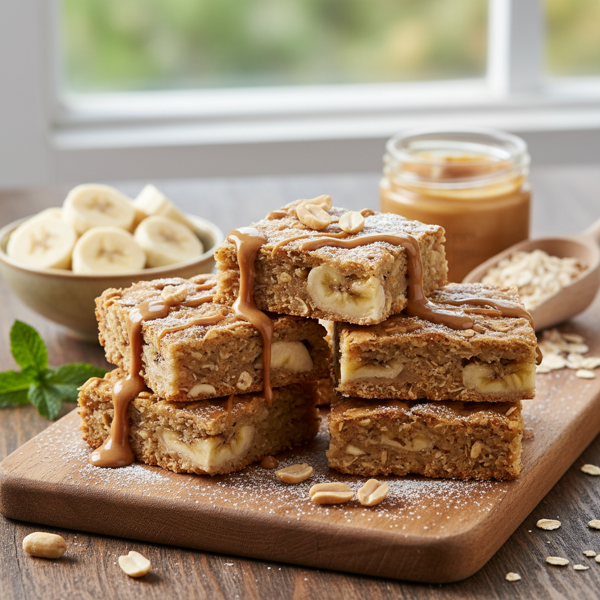 Guilt-Free Peanut Butter Banana Oatmeal Delights recipe