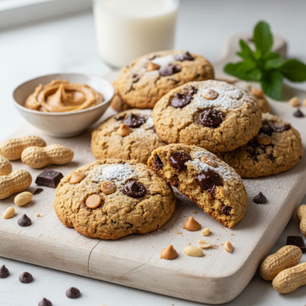 Guilt-Free Peanut Butter Chocolate Chip Delights recipe
